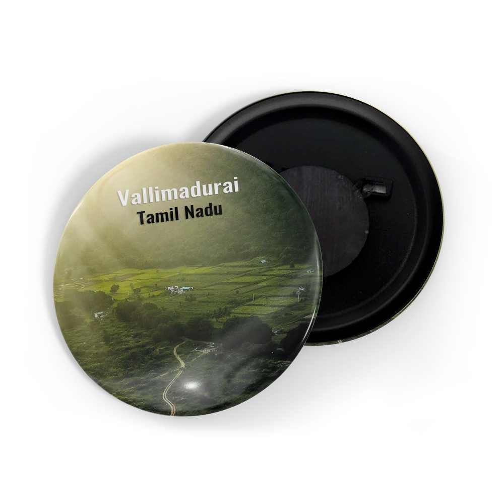 dhcrafts Fridge Magnet Multicolor Vallimadurai Tamil nadu Tourist Place Glossy Finish Design Pack of 1 (58mm)